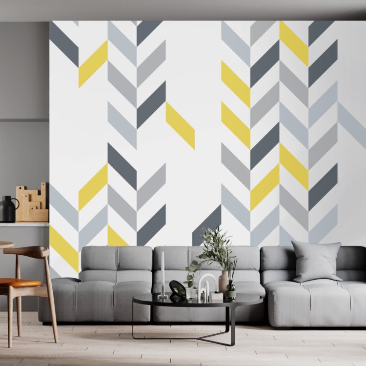 Chevron Pattern Wall Creations