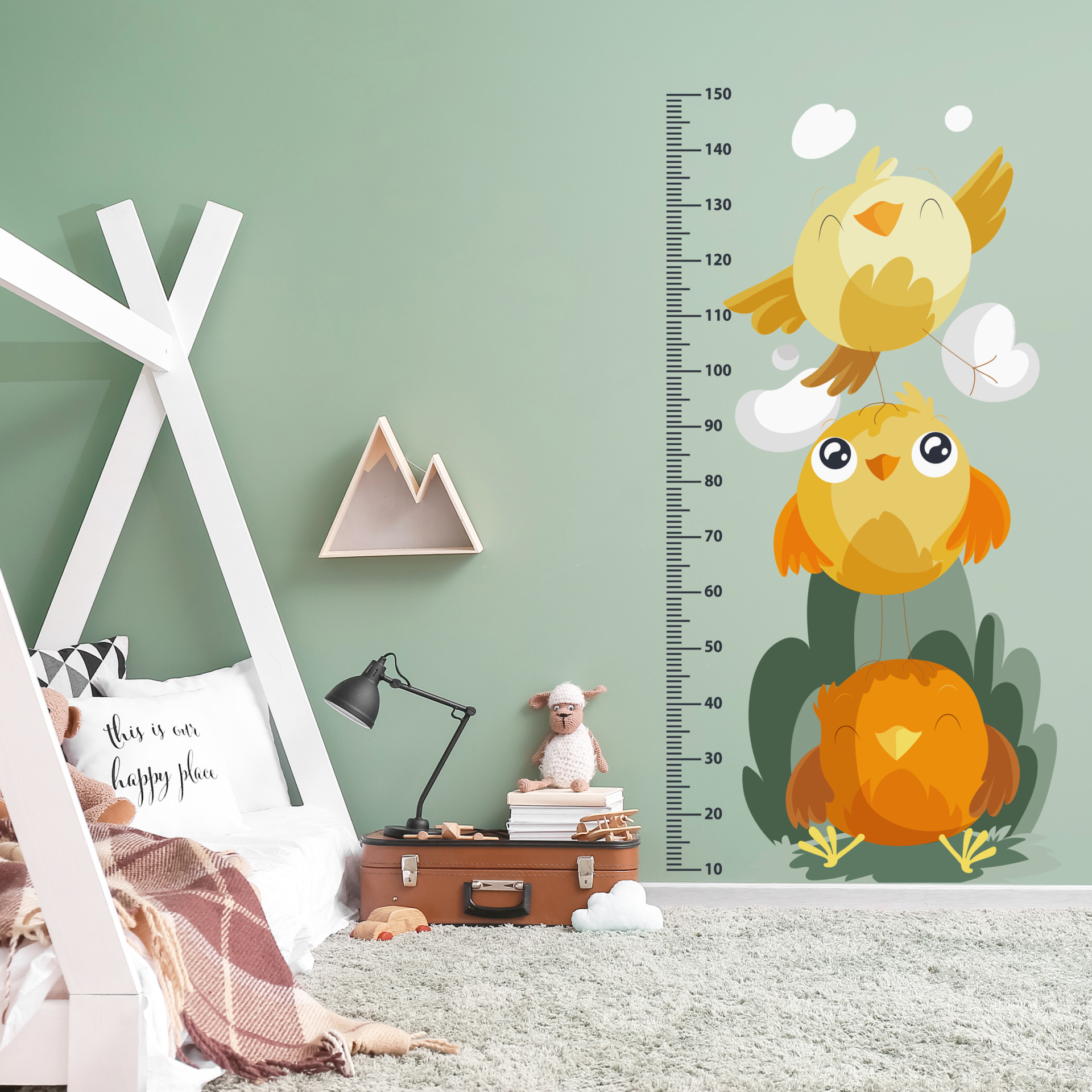 Birds Growth Ruler